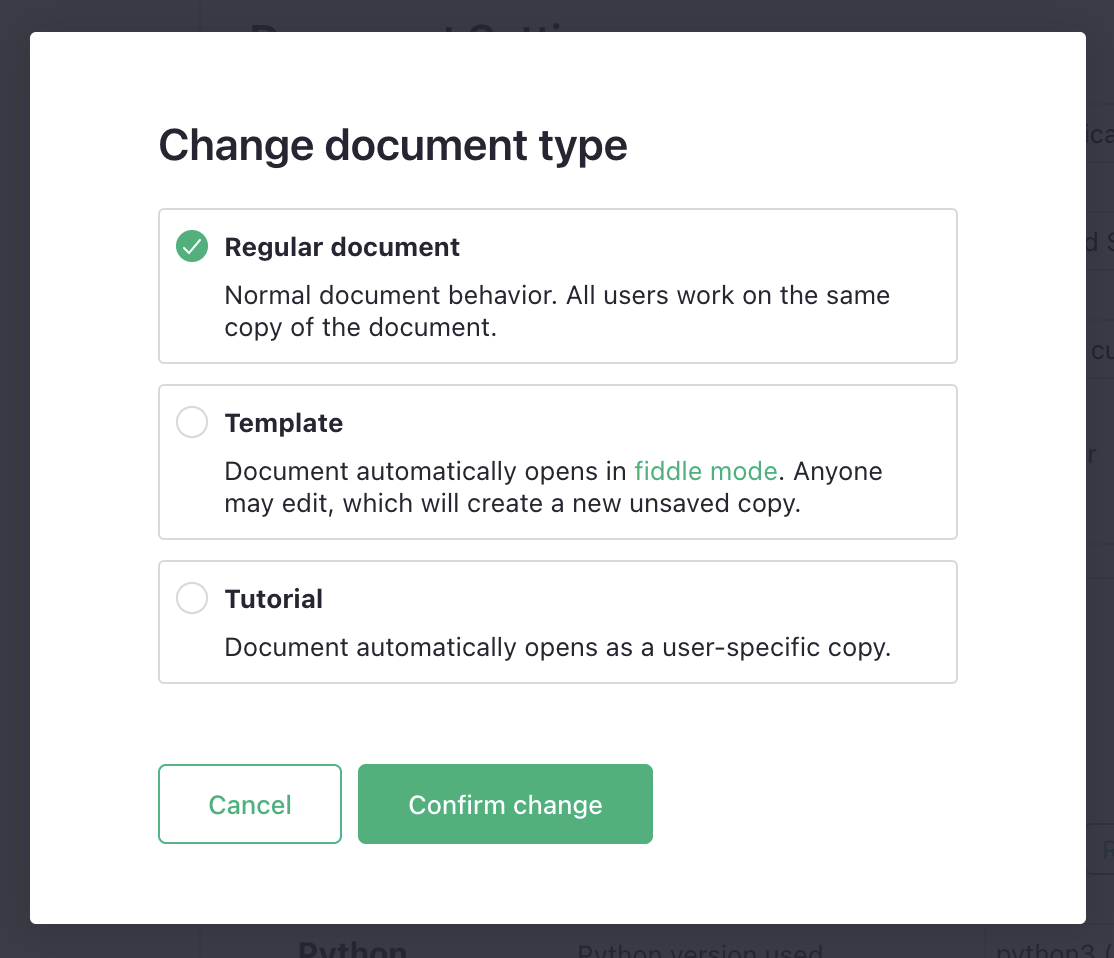 Document types