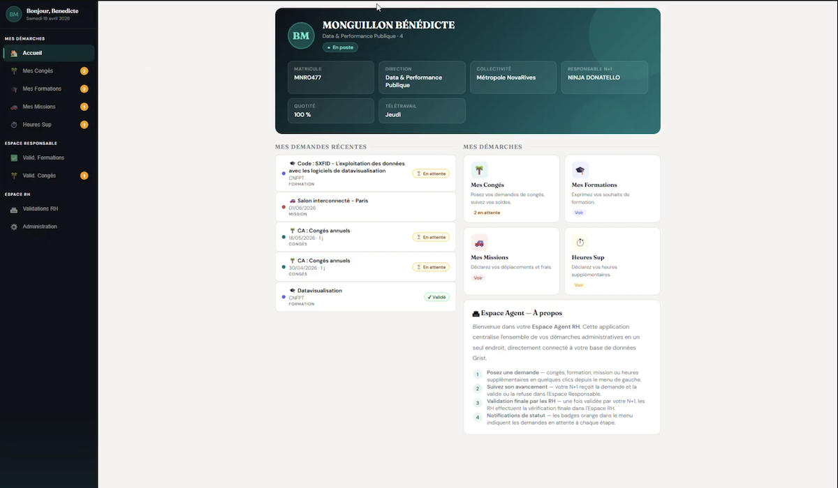 Benedicte Monguillon’s HR custom widget