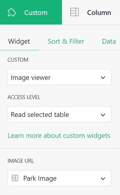 configuration visionneuse d'images