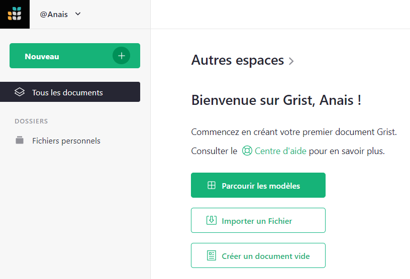 Grist in French!