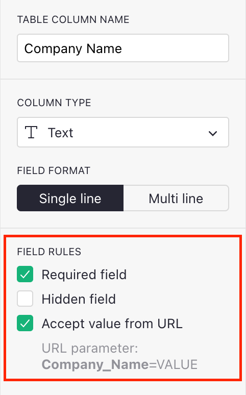 Hidden fields and URL parameters