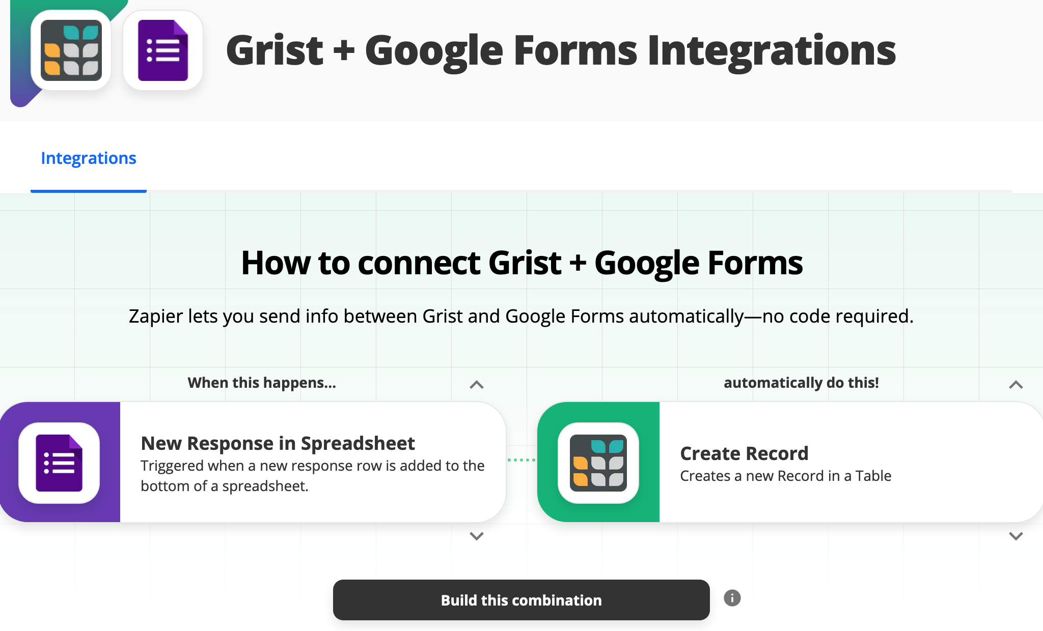grist and google forms
